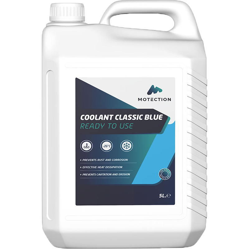 Motection Koelvloeistof BS Blauw -26 C 5 Ltr