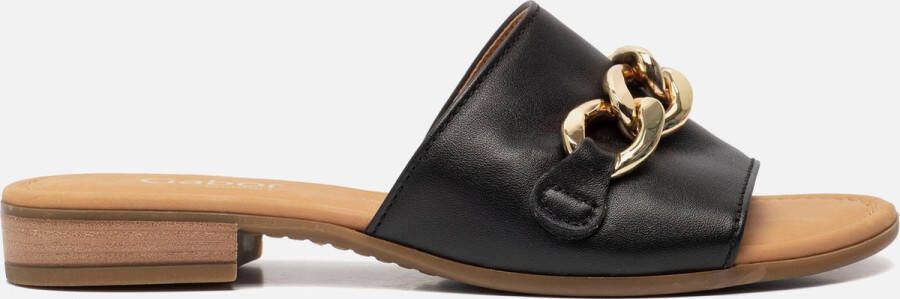 Gabor Comfortabele dames slippers Black Dames