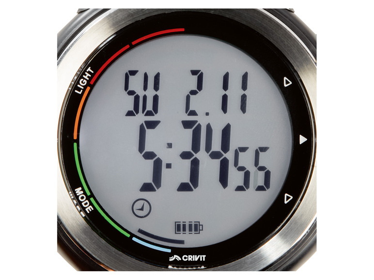 Horloge met hartfrequentiemeter
