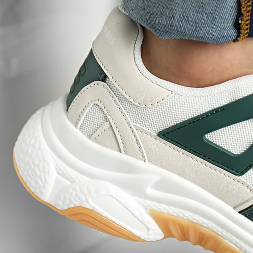 Baskets SN23001 White Green