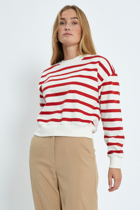 Minus ecru dames sweater