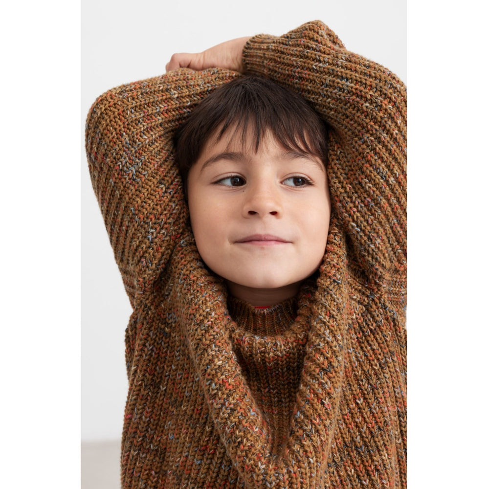 Køb MarMar Cotton Knit Spacedye Dark Bronze Space Teno Strik