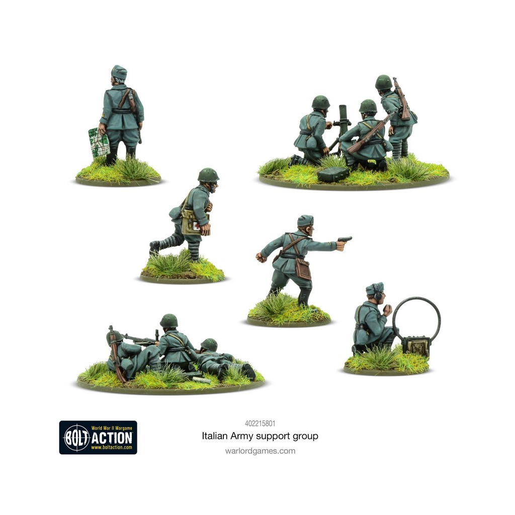 Bolt Action - Italian Army Support Group