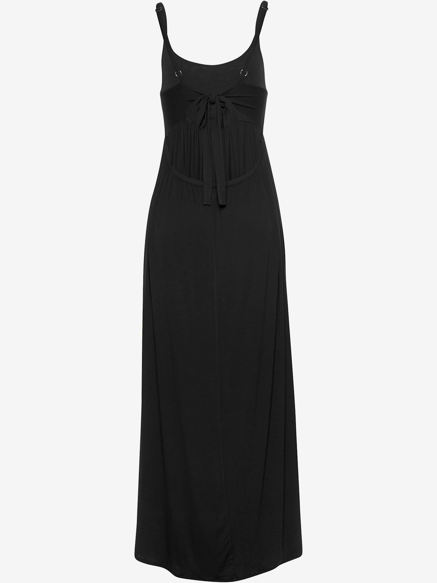 Robe longue encolure ronde