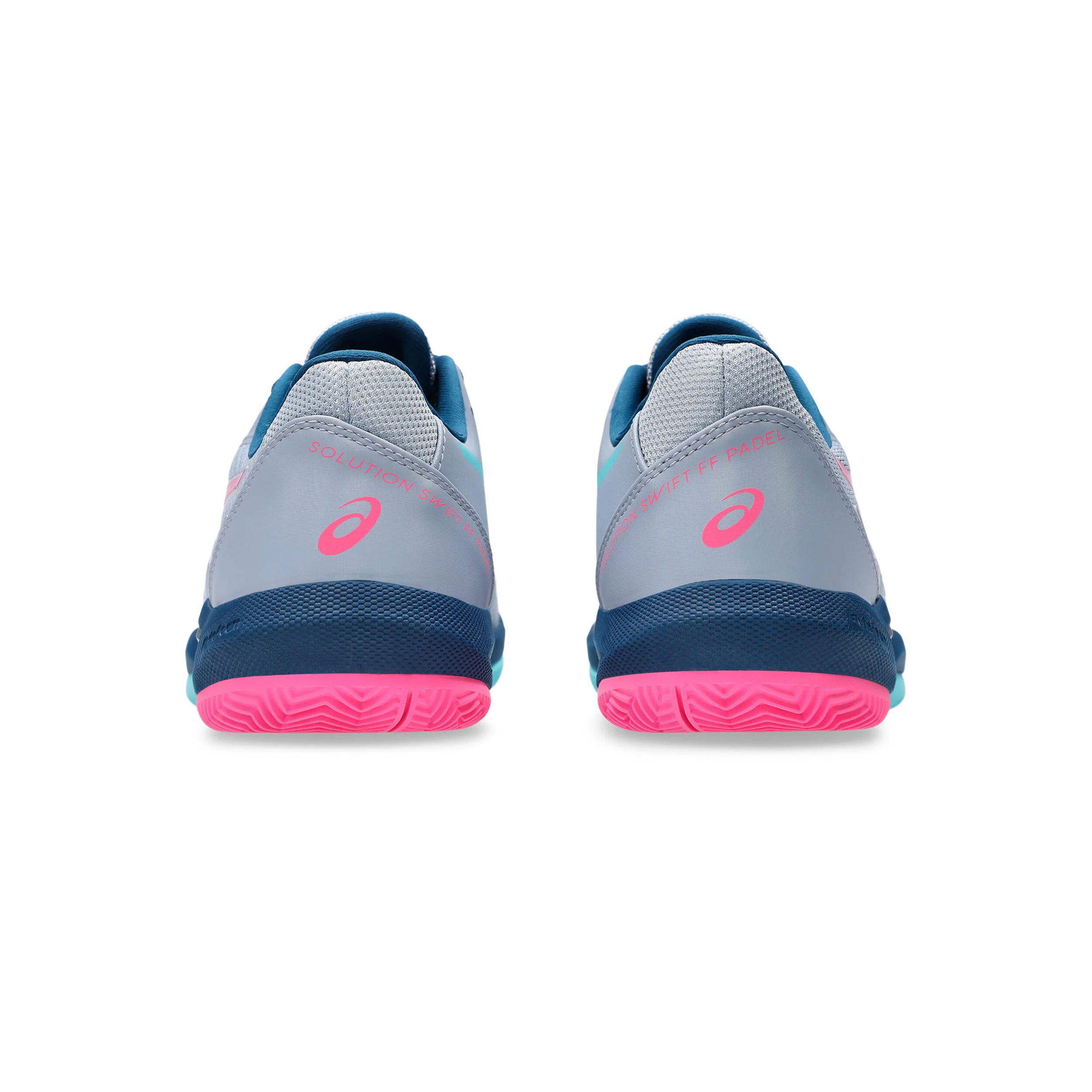 ASICS Solution Swift FF 2 Chaussures Padel Hommes - Bleu Gris, Bleu Petrol