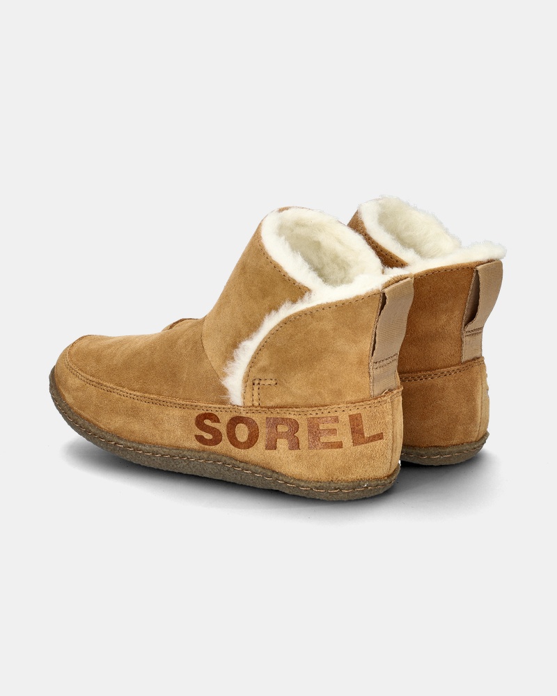 Sorel Nariska Pantoffels  - cognac