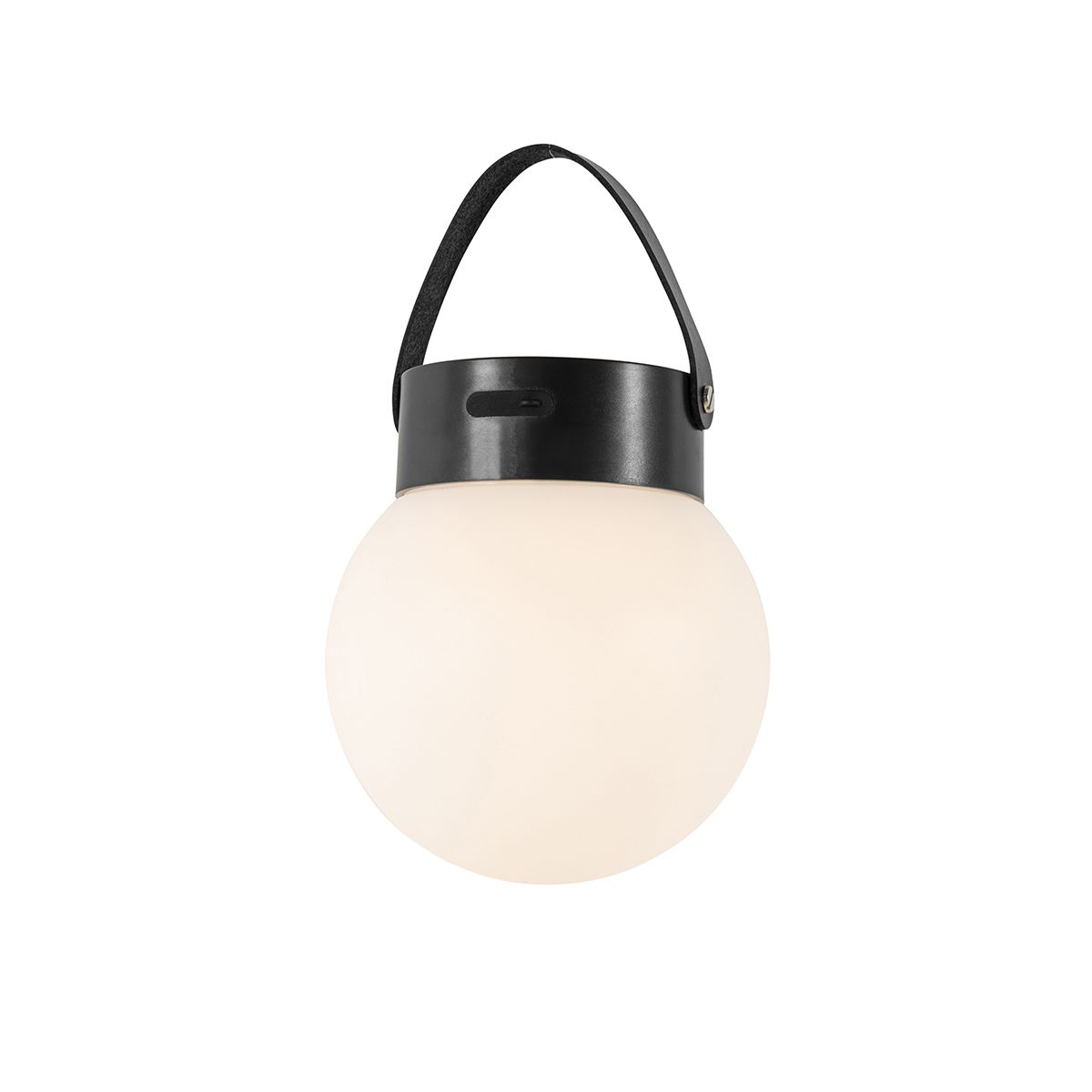 Buiten hanglamp zwart incl. LED 3-staps dimbaar solar - Cornelia