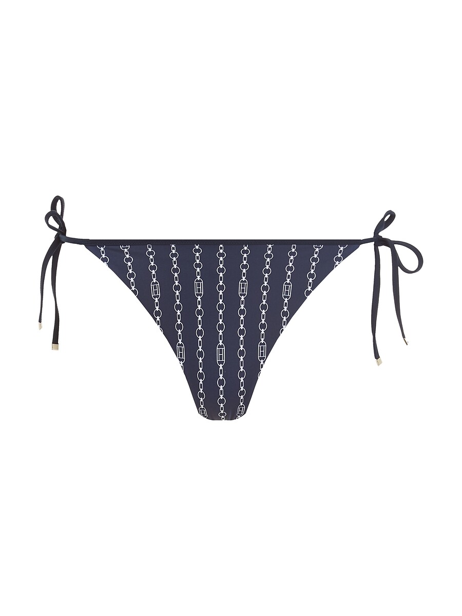TOMMY HILFIGER<br>Calcinha de biquíni cavada TH Essentials