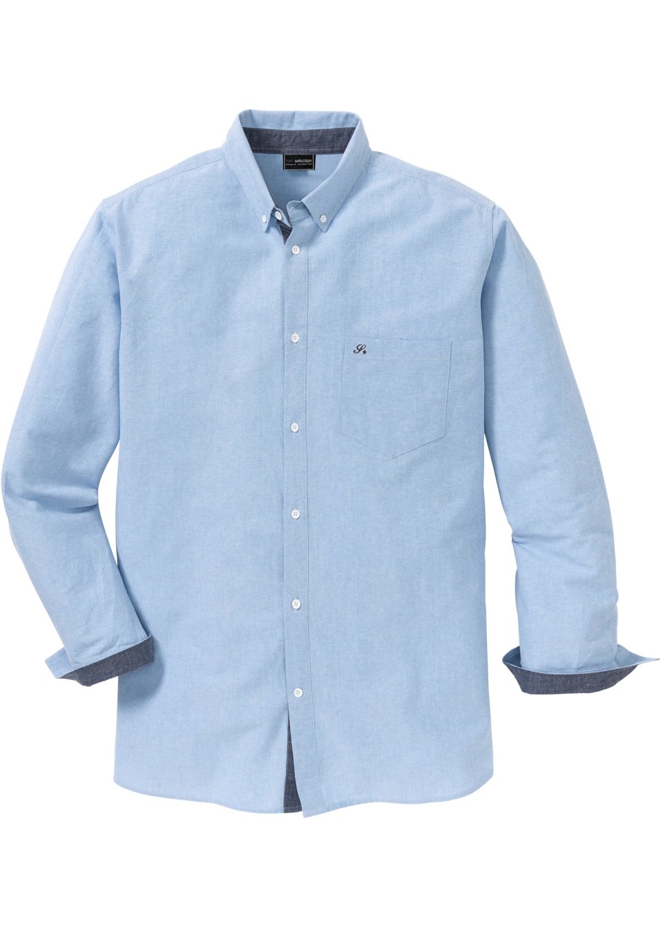 Chemise manches longues à broderie