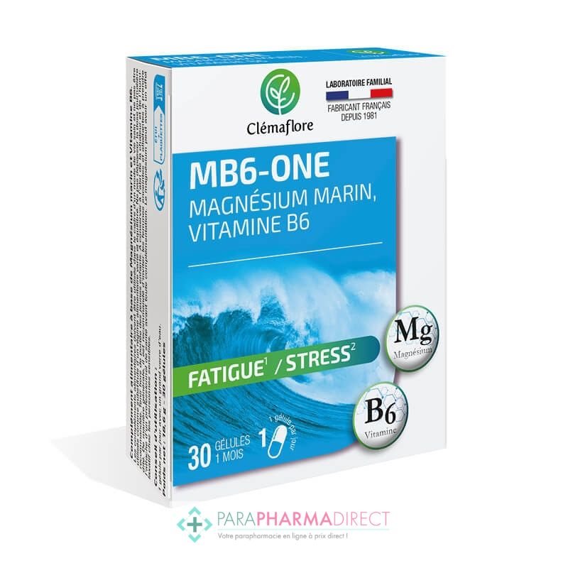 Adp Mb6-One Magnesium Marin B6 Gélules Ds 30 Stk