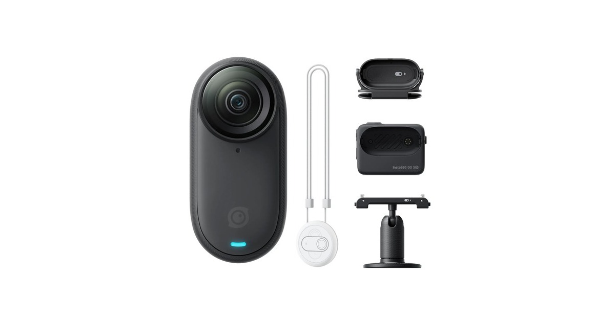 Insta360Go 3S 128GB Standard videocamera  (Zwart)