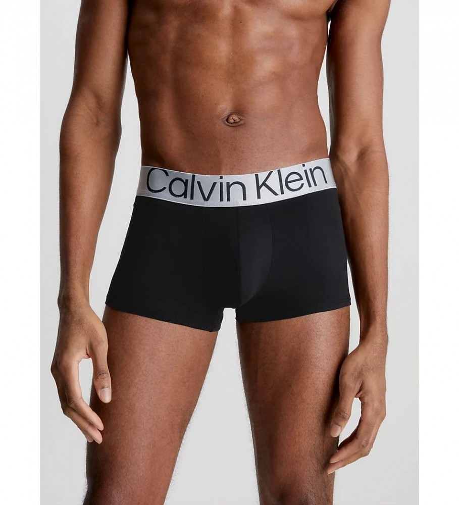 Calvin Klein Pack 3 Boxers Low Rise preto