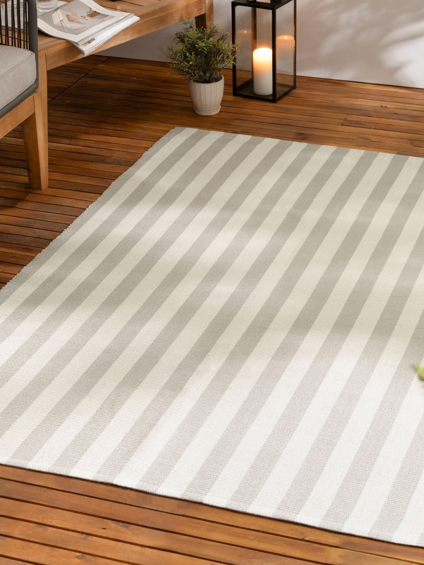 Yard Hayle Stripe Outdoor Rug