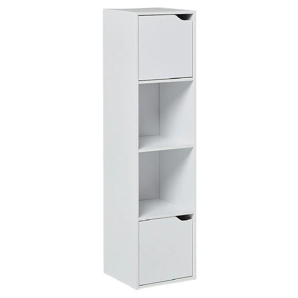 Étagère Adam en bois blanc 4 niches