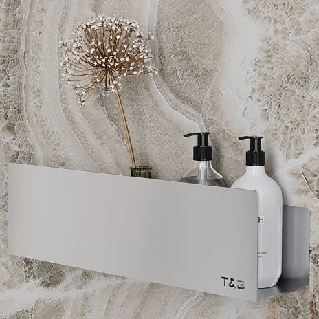T&B hylde medium - støvet aluminium