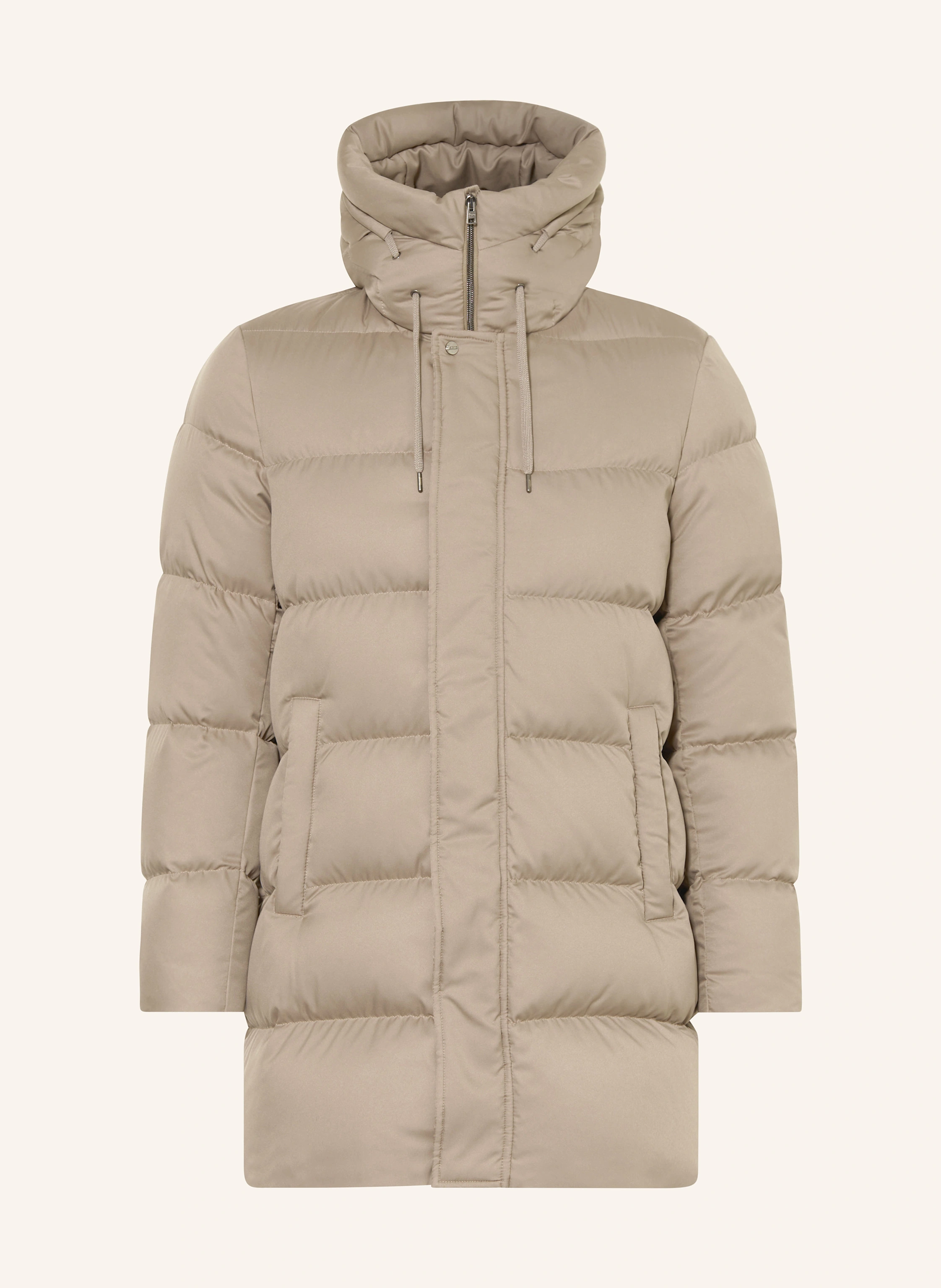 HERNO Daunenjacke mit abnehmbarem Kunstfell