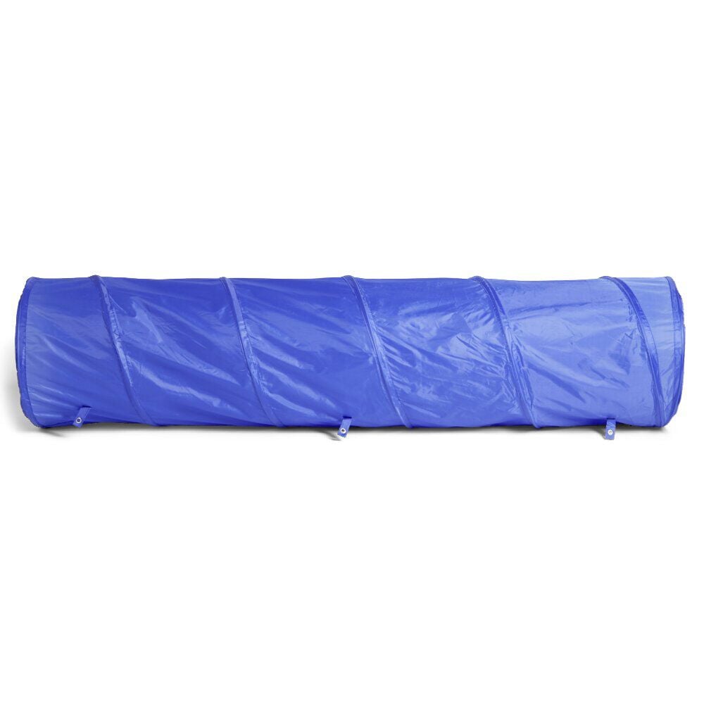 Tunnel d'entrainement pour chien avec sac de rangement Ø48xL200cm