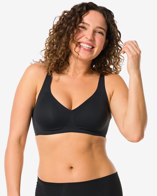 soutien-gorge préformé sans armatures noir