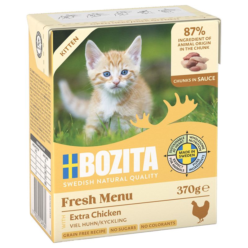 Bozita Tetra Bouchées en sauce 6 x 370 g
