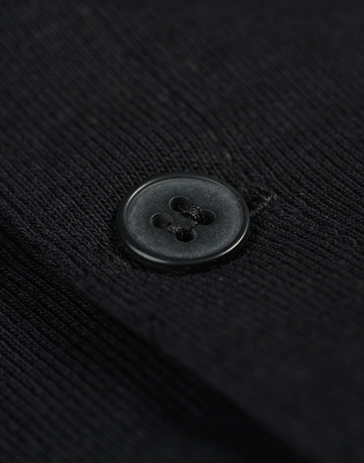 Shirt met knopen van katoen voor heren in Wit