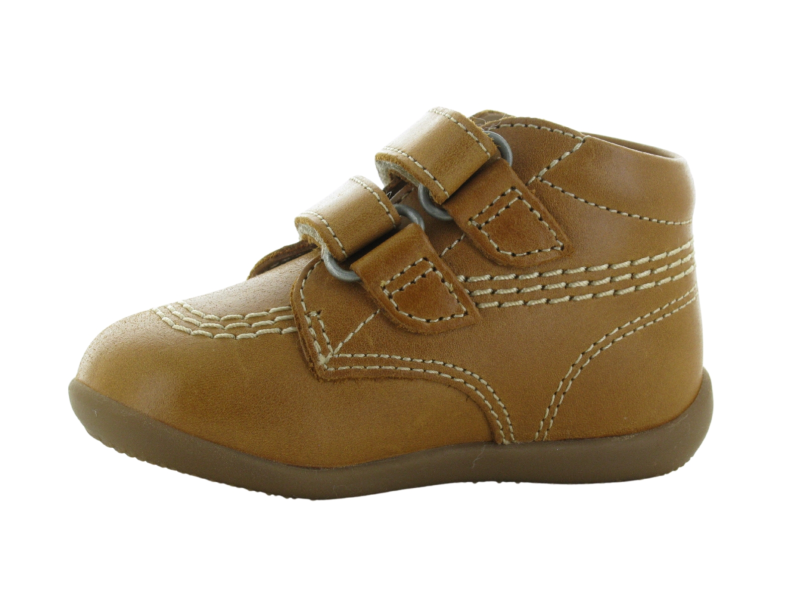 Kickers-BILLY VELK 2 Cuir Camel