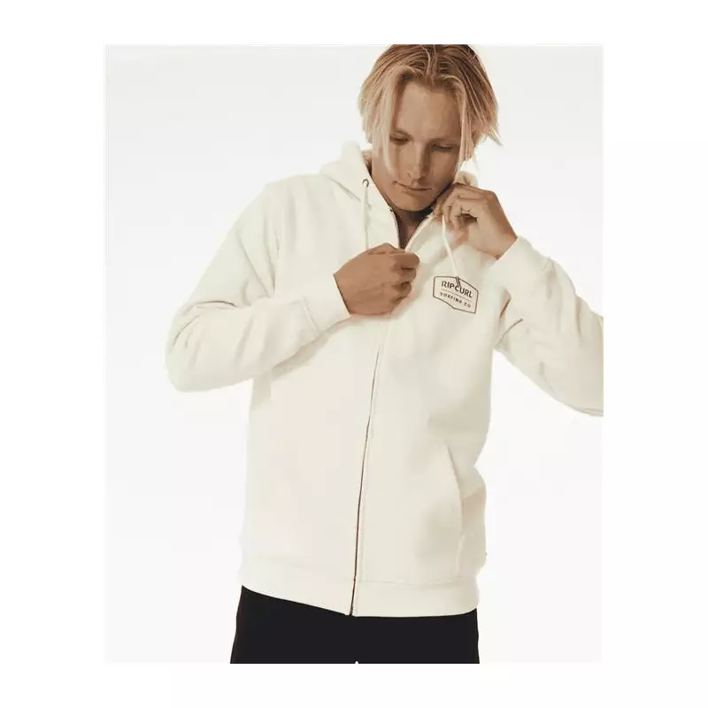 Sweat RIPCURL Marking Lined Fleece Bone
