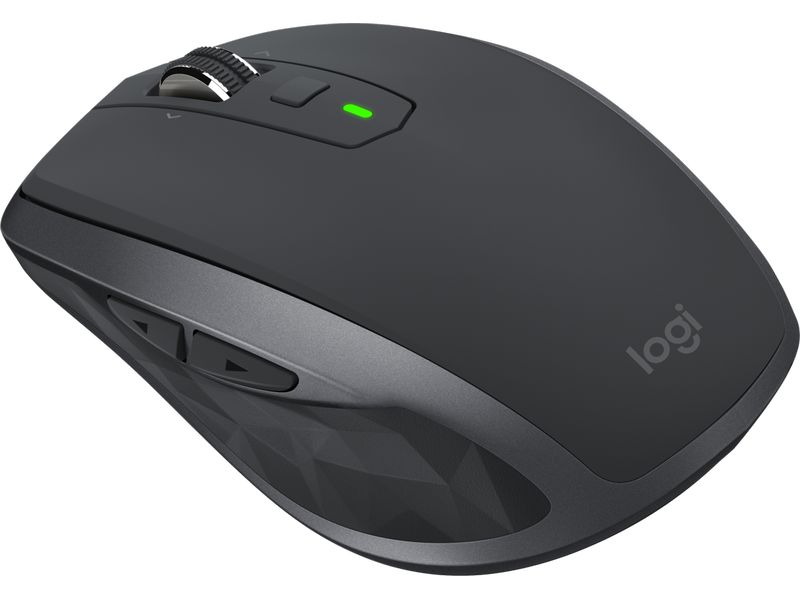 Logitech Mobile Maus MX Anywhere 2S graphite Präzise Wireless-Maus mit Logitech Flow-Technologie