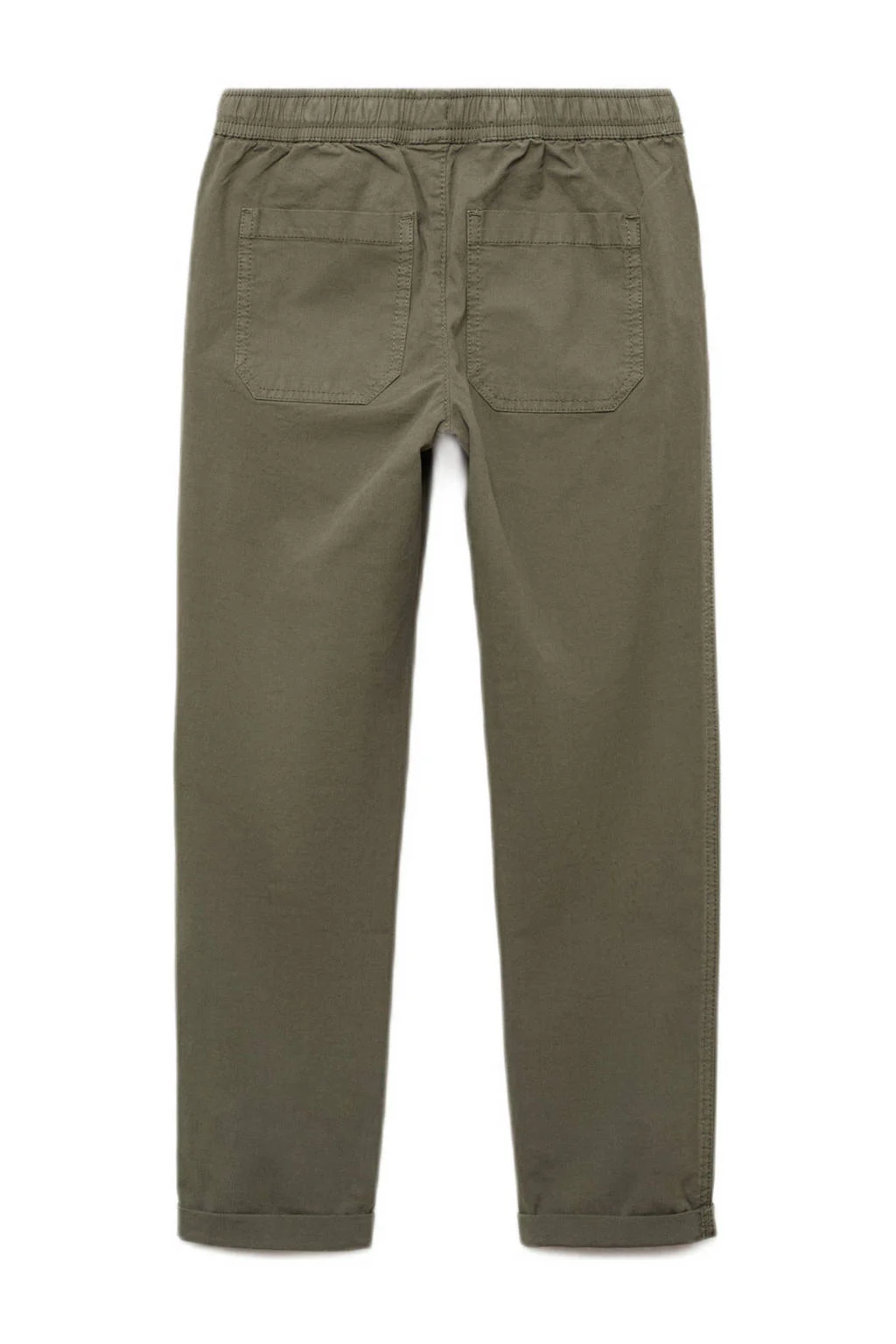 Mango Kids regular casual broek kaki