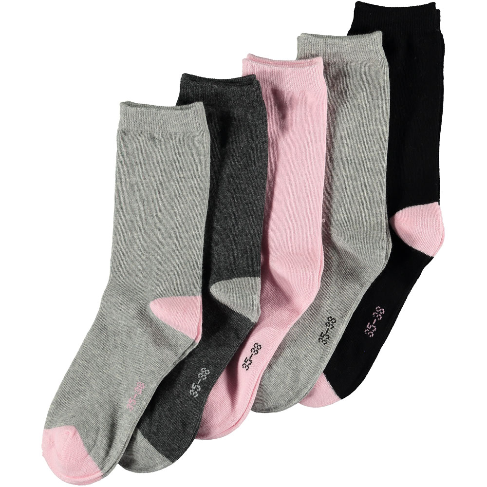 Meisjes sokken Stretch  5-Pack Lichtroze kopen? Goed en goedkoop