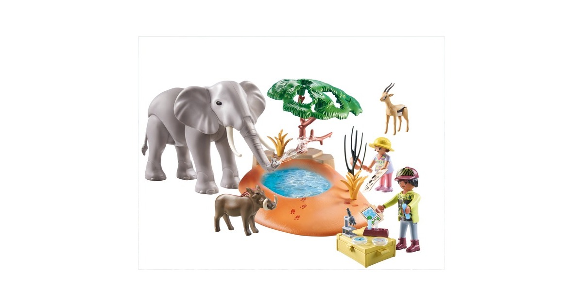 PLAYMOBILWiltopia - Een reis naar de waterpoel Constructiespeelgoed