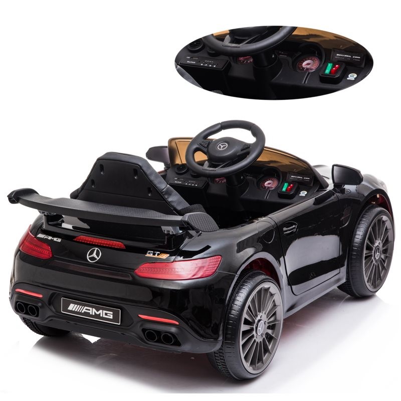 Azeno - Elbil - Mercedes AMG GTR 12V - Sort