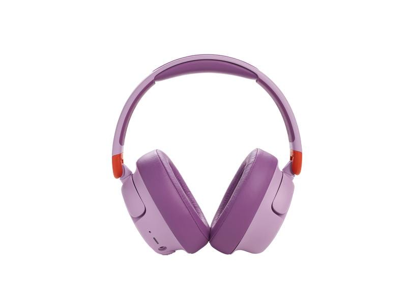 JBL Wireless Over-Ear-Kopfhörer JR460NC Pink Kabellose Over-Ear-Kopfhörer mit Geräuschunterdrückung für Kinder
