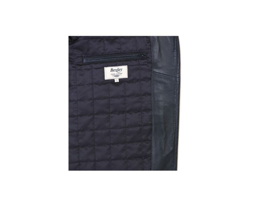 Blouson cuir homme Noir - CARTER