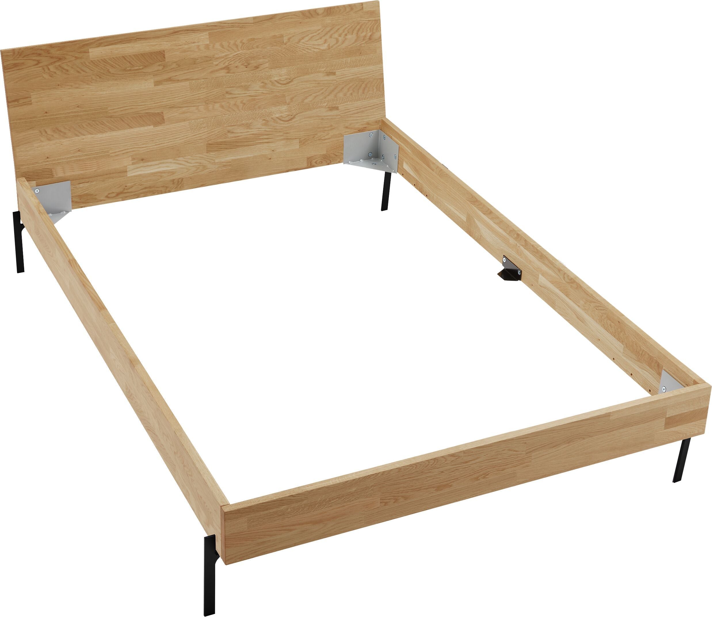CARA Bett - Eiche / B: 140.0 cm x T: 200.0 cm