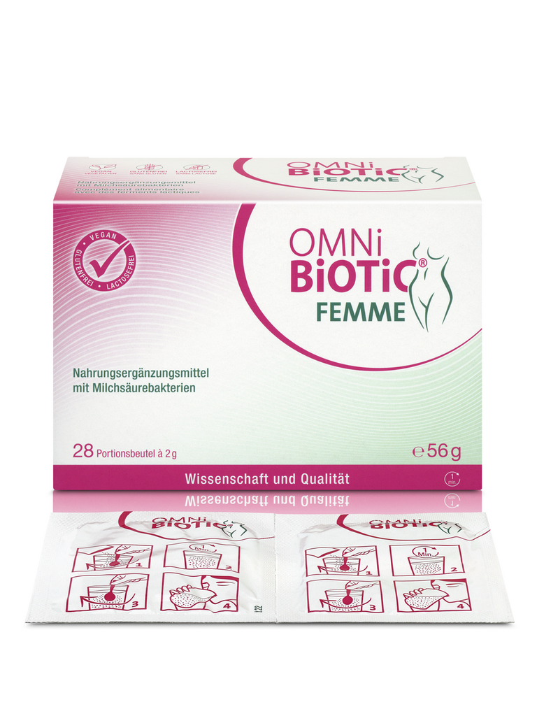 OMNI-BIOTIC Femme<br>28 × 2 g, Beutel, Pulver