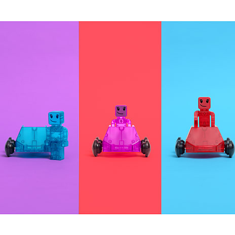 MAGNA-TILES racerbiler 3-pak