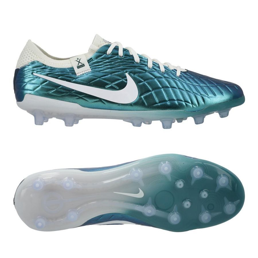 Nike Tiempo Legend 10 Elite AG-PRO Emerald - Turquoise/Blanc Cassé ÉDITION LIMITÉE