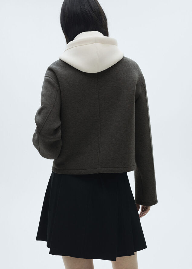 MANGO Hooded combination jacket 92