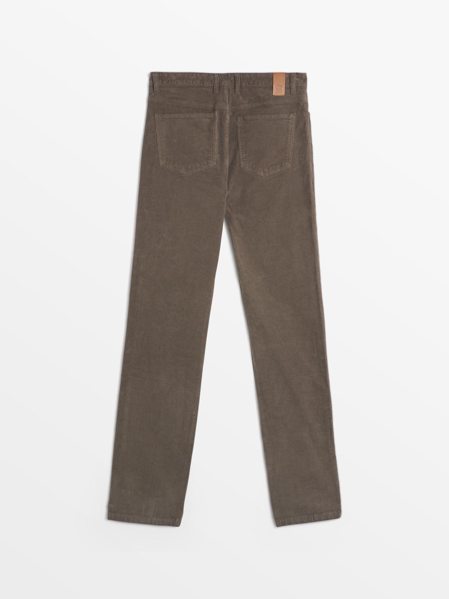 Pantalon Homme Velours Côtelé Marron