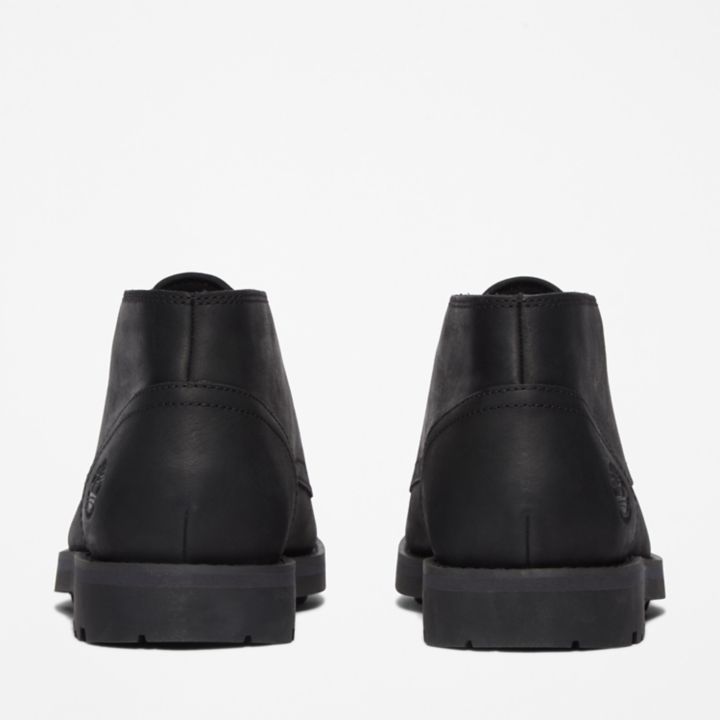 Bota Chukka impermeável Alden Brook para homem, na cor preta.