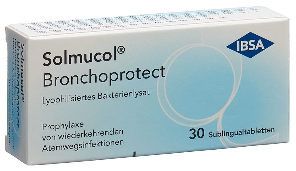 SOLMUCOL Bronchoprotect Subling Tabl Blist 30 Stk