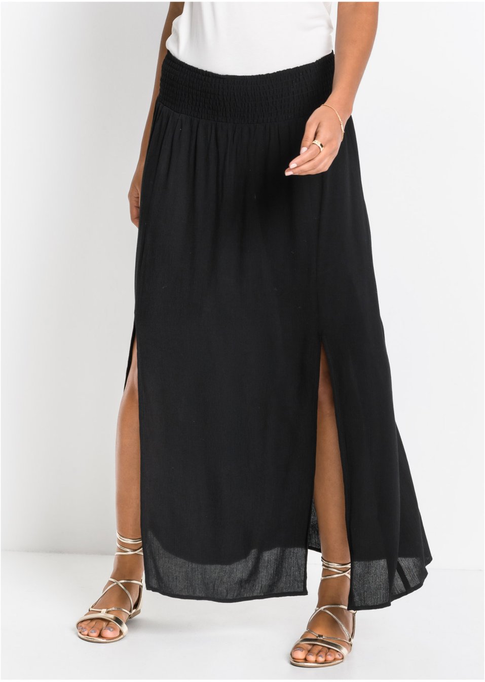 Jupe maxi longue avec fentes