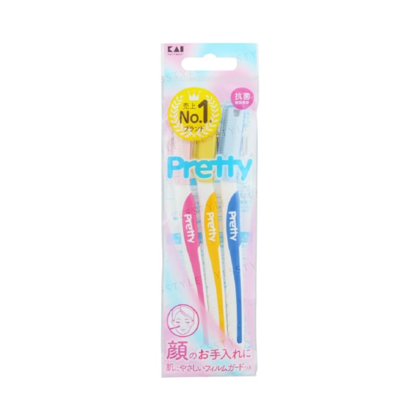 KAI - Pretty For Face Wegwerpscheermesjes L