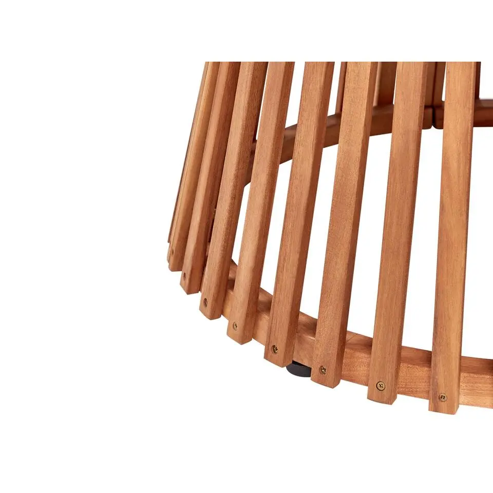 AGELLO - Tuinset voor 4 - Lichthout - Acaciahout