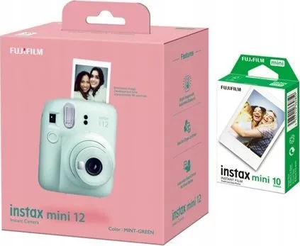 Fujifilm Instant Camera instax mini 12 MINT Green instax mini glossy (10pl)