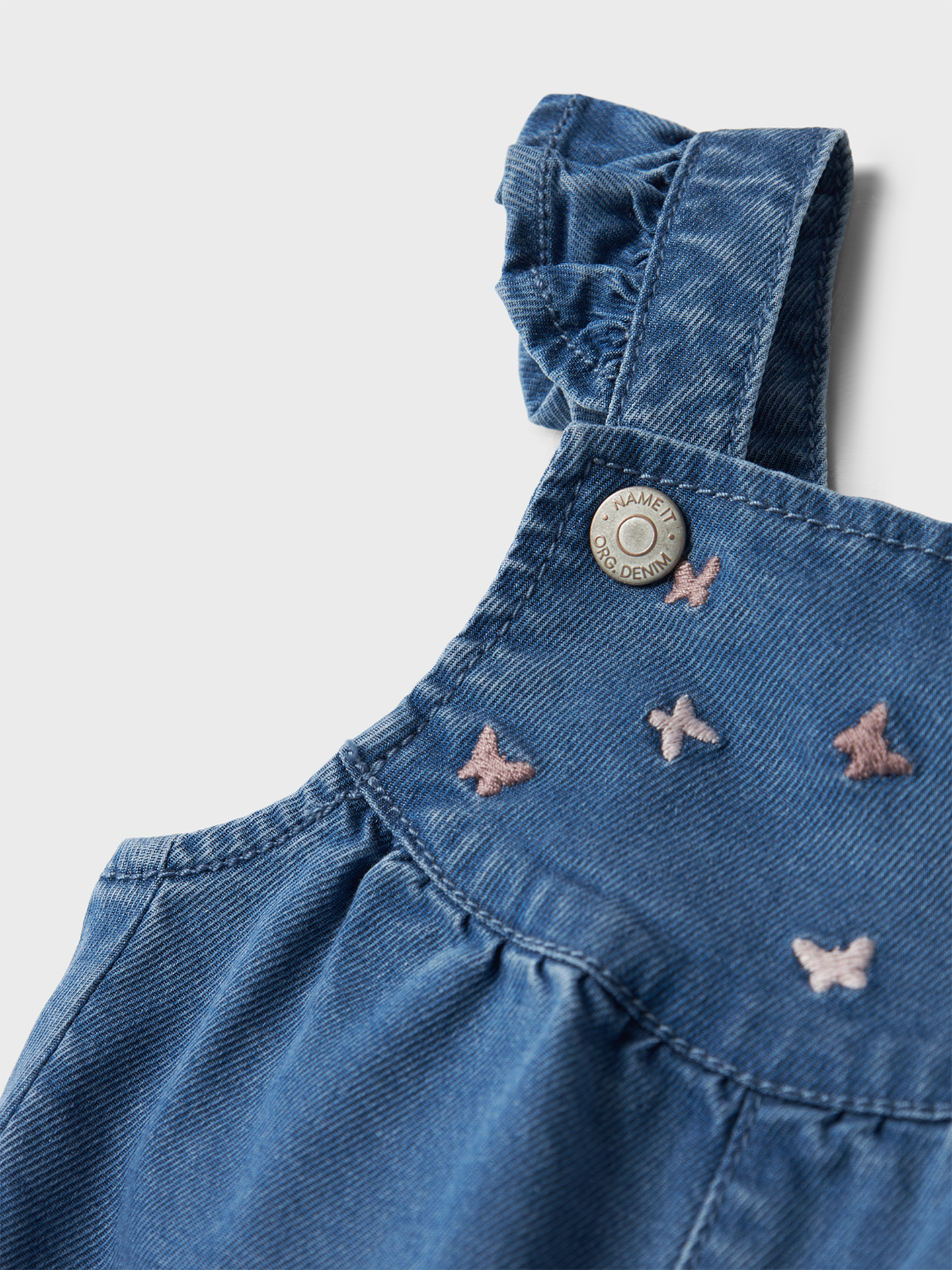 Evi Round Denim Overall