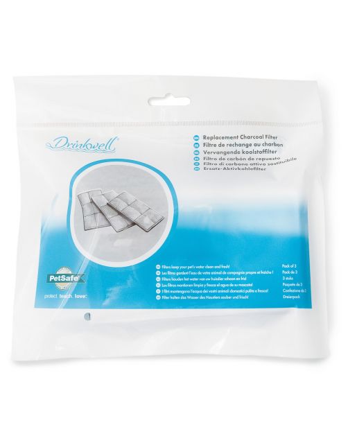 Petsafe Drinkwell Vervangende Koolfilters 3-Pack - Kattendrinkbak -
