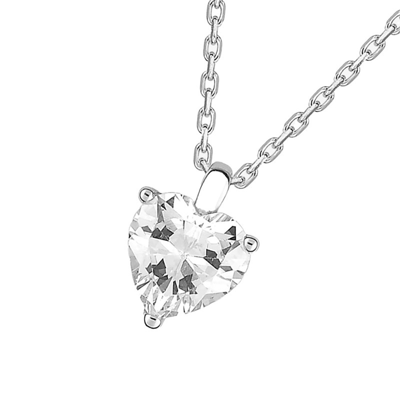Collier Femme - Oxyde de zirconium - Or 18 Carats - Longueur : 42 cm