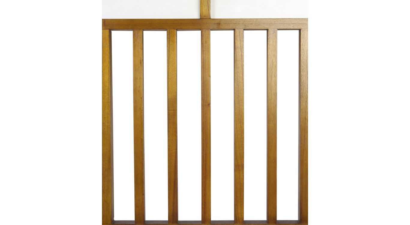 Tête de lit bois marron 165x5x135cm