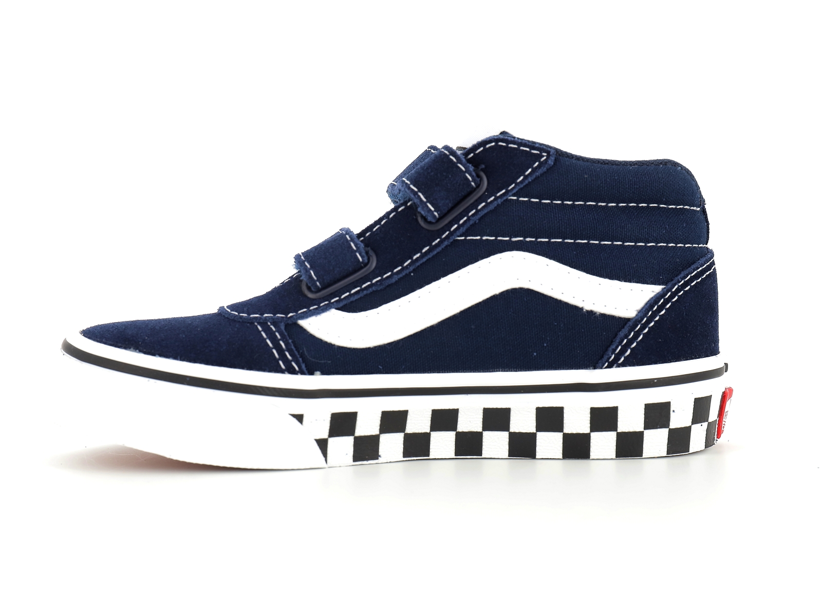 Vans-YT WARD MID V CHECKER SID Textile Marine